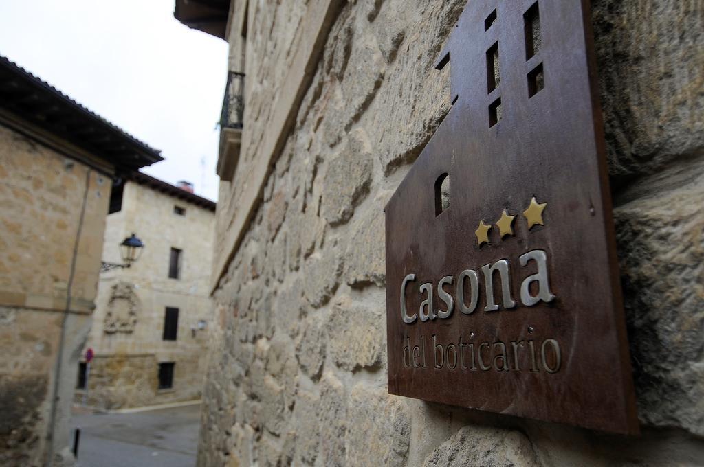 Casona del Boticario San Vicente de la Sonsierra Exterior foto