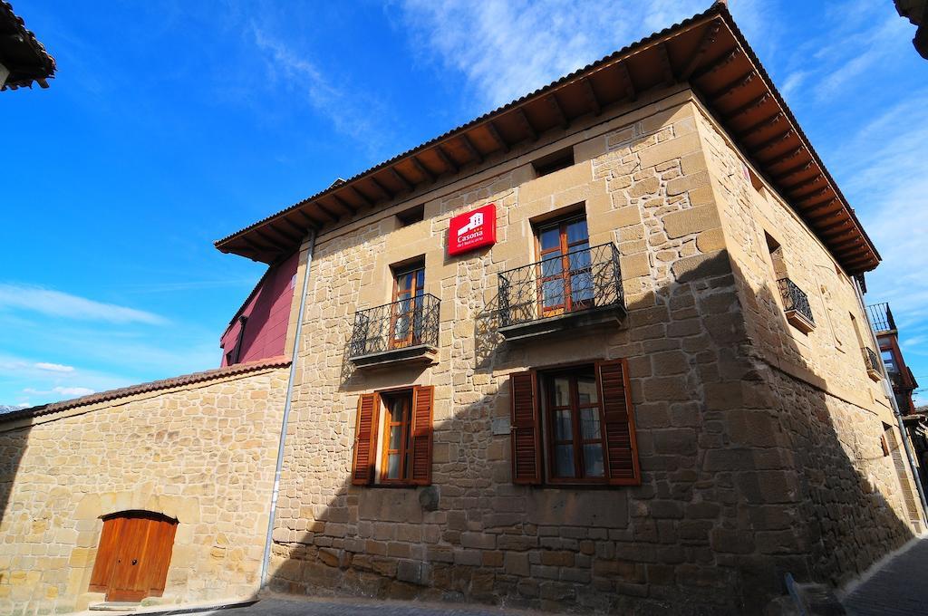 Casona del Boticario San Vicente de la Sonsierra Exterior foto
